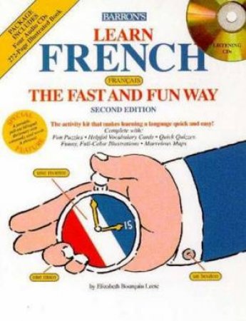 Barron's Learn French The Fast And Fun Way - Book & CD by Various
