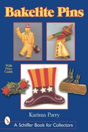 Bakelite Pins by Karima Parry