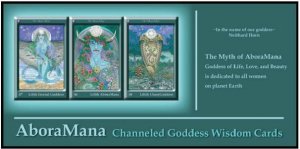 AboraMana: Channeled Goddess Wisdom Cards by HORN NEITHARD