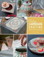 Vintage Cardboard Crafting Handmaking 15 Embellished Containers