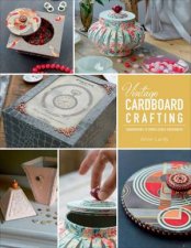 Vintage Cardboard Crafting Handmaking 15 Embellished Containers