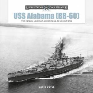 USS Alabama (Bb-60) by David Doyle