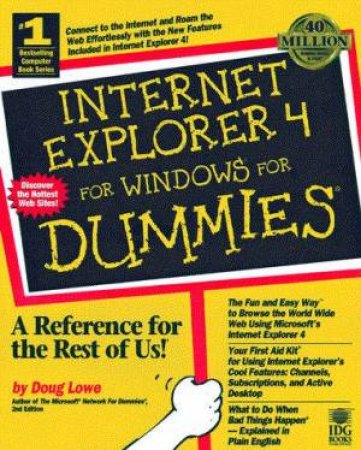 Internet Explorer 4 For Windows For Dummies by Doug Lowe