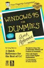 Windows 95 For Dummies Quick Reference