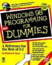 Windows 98 Programming For Dummies BkCd