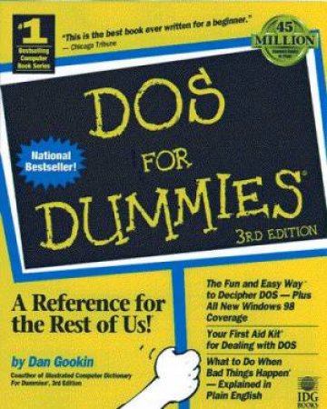DOS For Dummies by Dan Gookin