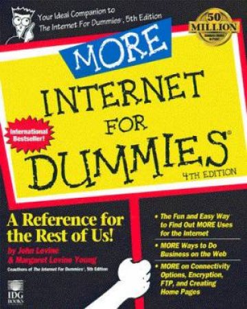 More Internet For Dummies by John Levine & Margaret Levine Young