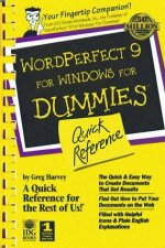 WordPerfect 9 For Windows For Dummies Quick Reference