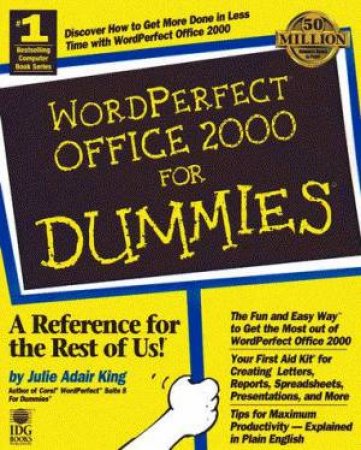 WordPerfect Office 2000 For Dummies by Julie Adair King