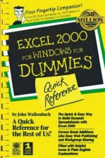 Excel 2000 For Windows For Dummies Quick Reference