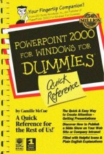 PowerPoint 2000 For Windows For Dummies Quick Reference