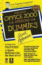 Microsoft Office 2000 For Windows For Dummies Quick Reference