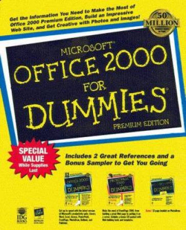 Microsoft Office 2000 For Dummies Premium Edition by Wallace Wang & Asha Dornfest