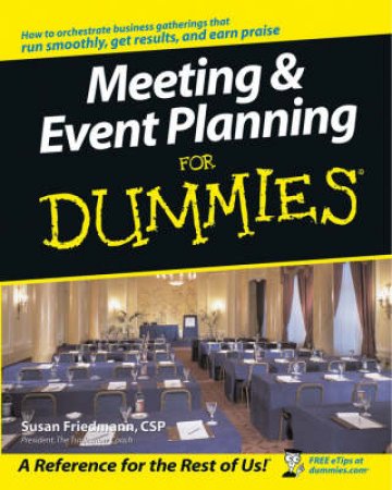 Meeting & Event Planning Fd by Friedmann