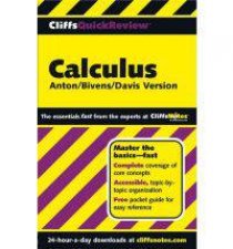CliffsQuickReview Antons Calculus