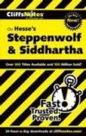 Cliffsnotes: Hesse's Steppenwolf & Siddhartha by Carolyn Welch
