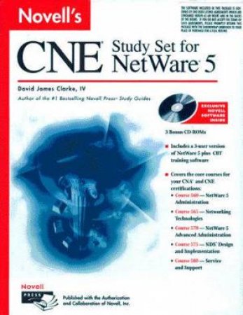 Novell's CNE Study Set For NetWare 5 by David James Clarke IV