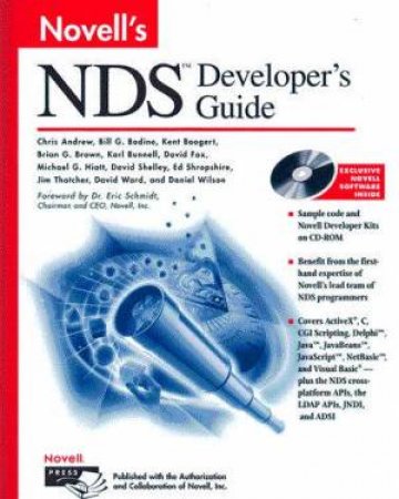 Novell's NDS Developer's Guide by Chris Andrew & Bill Bodine & Kent Boogert