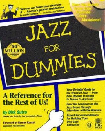 Jazz For Dummies - Book & CD by Dirk Sutrom