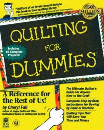Quilting For Dummies by Fall