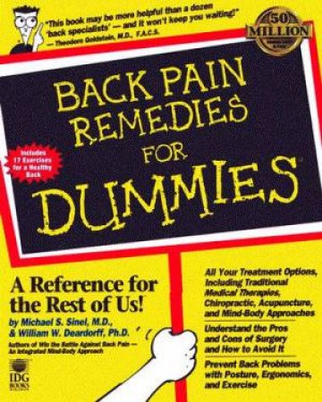 Back Pain Remedies For Dummies by Dr Michael Sinel