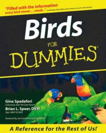 Birds For Dummies by Gina Spadafori & Brian Speer