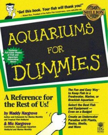 Aquariums For Dummies by Maddy Hargrove & Mic Hargrove