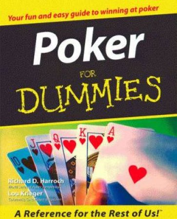 Poker For Dummies by None