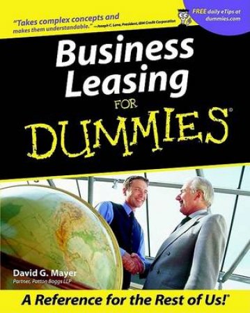 Business Leasing For Dummies by David G Mayer