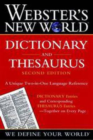 Webster's New World Dictionary and Thesaurus by Michael Agnes & Charlton Grant Laird