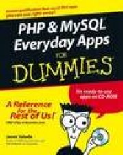 PHP  MySQL Everyday Apps For Dummies