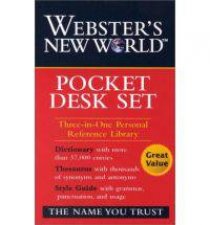 WNW Dictionary Thesaurus Style Guide Pocket Desk Set