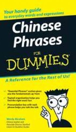 Chinese Phrases For Dummies by Wendy Abraham