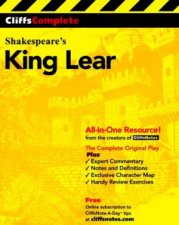 CliffsComplete Shakespeares King Lear