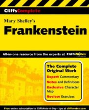 Cliffscomplete Shelleys Frankenstein