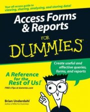 Access Forms  Reports For Dummies