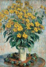 Jerusalem Artichoke Flowers Magnet