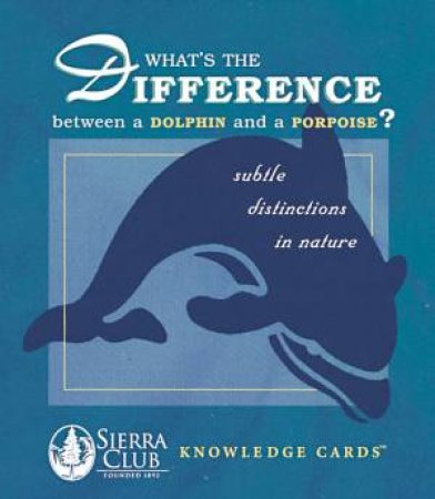 What's The Difference? Knowledge Cards by J. Baldwin
