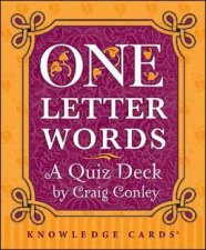 OneLetter Words A Quiz Card Deck