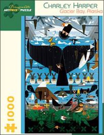 Glacier Bay, Alaska Jigsaw Puzzle (AA639) by Charley Harper
