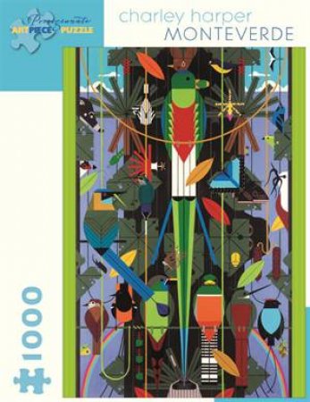 Monteverde Jigsaw Puzzle (AA665) by Charley Harper