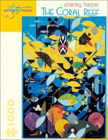 The Coral Reef Jigsaw Puzzle by Charley Harper