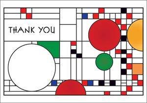 Coonley Design Thank You Notes by Frank Lloyd Wright