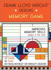 Frank Lloyd Wright Designs Memory Game