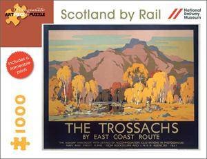 Scotland by Rail: The Trossachs Jigsaw Puzzle by John Littlejohns