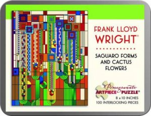 FLW Saguaro Forms Tin Puzzle