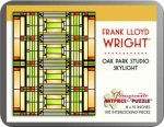 FLW Skylight Oak Park Tin Puzzle
