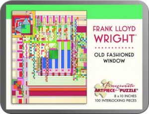 Frank Lloyd Wright: Old-Fashioned Window Tin Puzzle by Frank Lloyd Wright