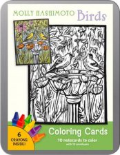 Molly Hashimoto Birds Coloring Cards