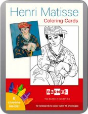 Henri Matisse Coloring Cards